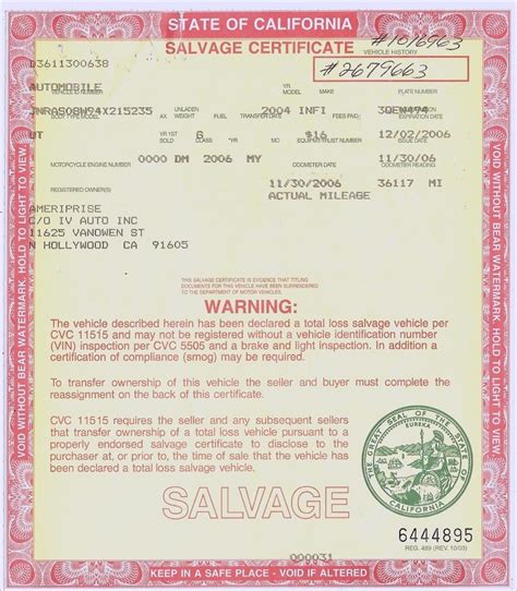 historic vehicle dating certificate
